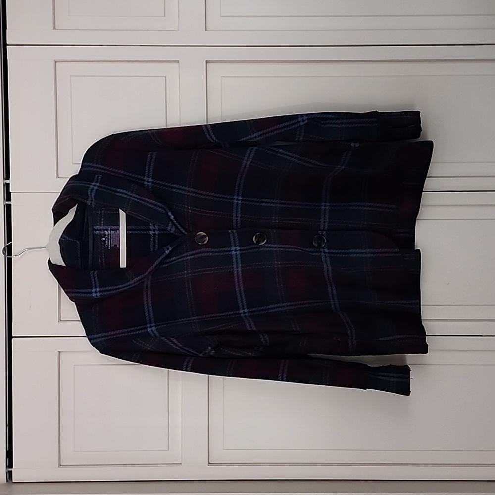 Cuddl Duds fleece cardigan style jacket